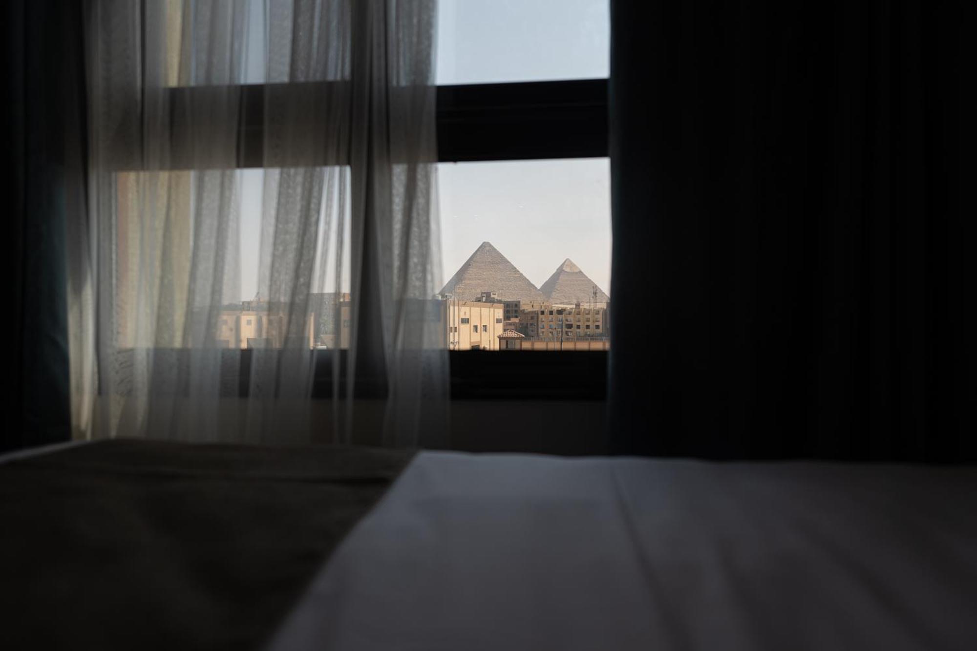 New Pyramid Front Hotel Al Kawm al Akhdar Екстер'єр фото