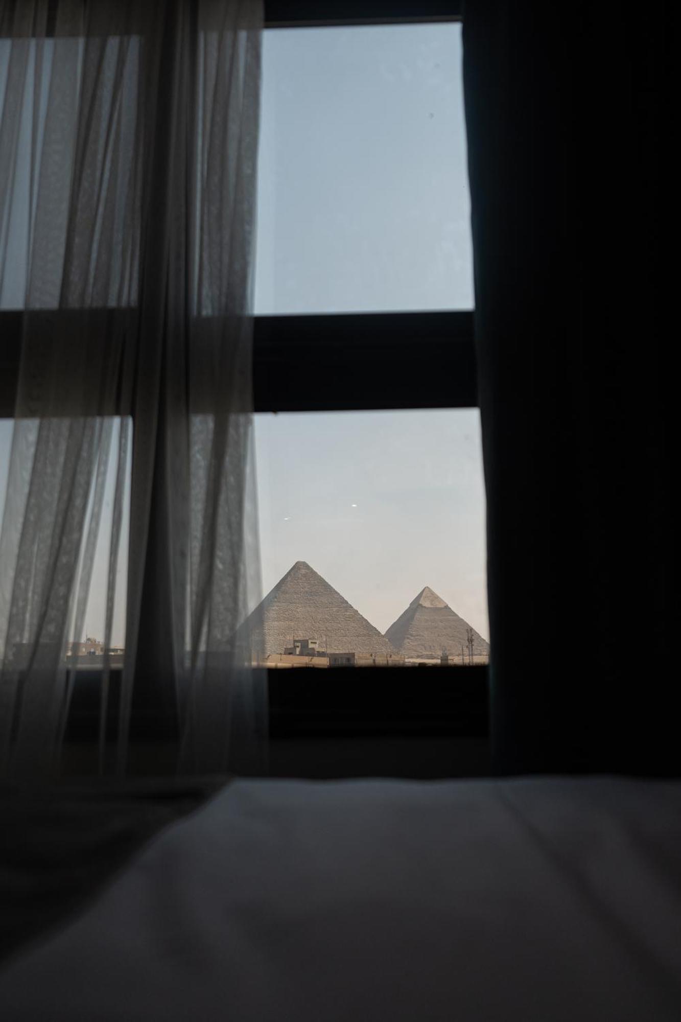 New Pyramid Front Hotel Al Kawm al Akhdar Екстер'єр фото